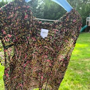 MISA never worn floral top